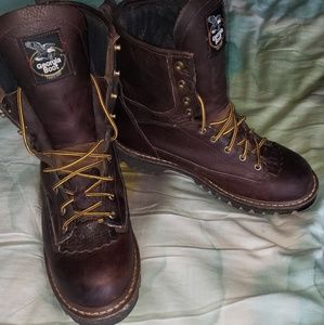 Georgia Lace to Toe Boots